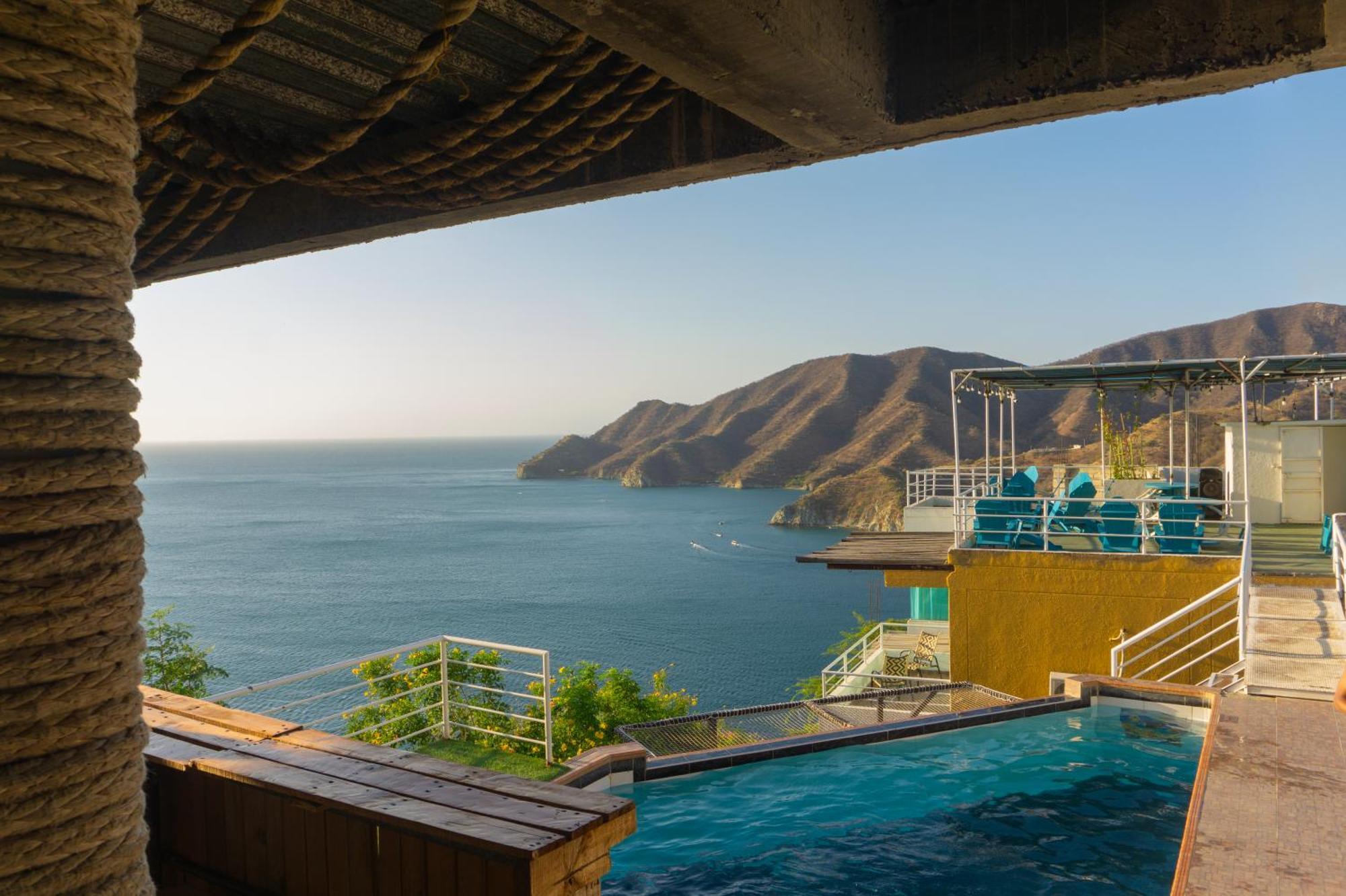 Casa Babel Taganga Hotel Санта Марта Екстериор снимка