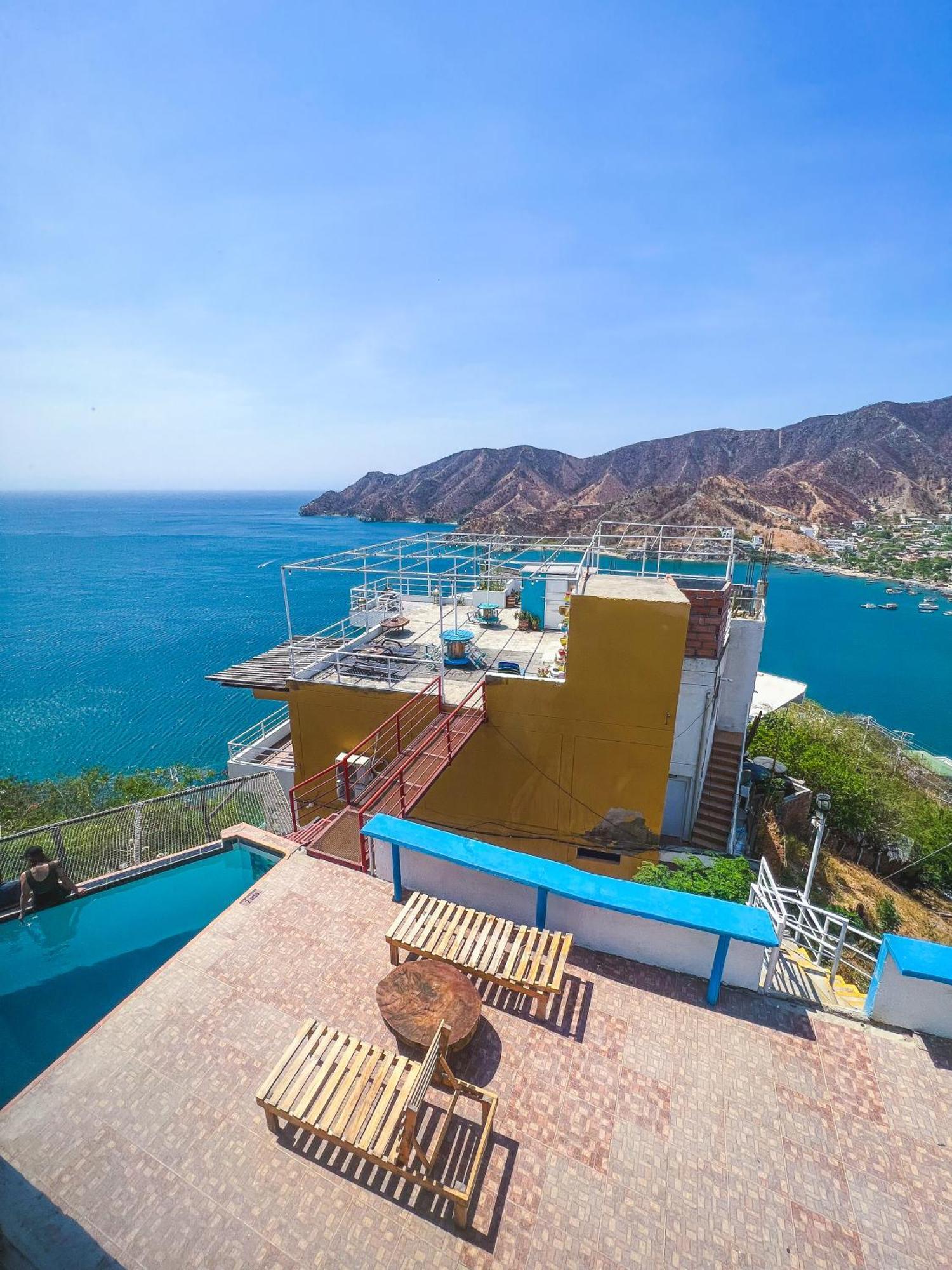 Casa Babel Taganga Hotel Санта Марта Екстериор снимка